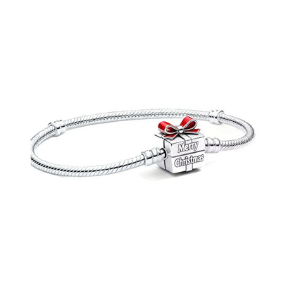Disney 925 Silver Cartoon Charm Bracelet DIY Jewelry