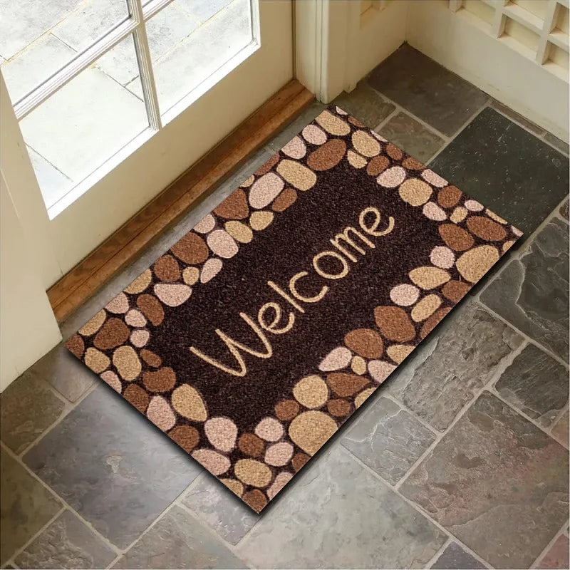 Minimalist Patterned Tile Floor Mat